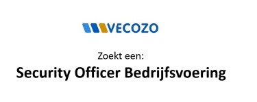 Vecozo - security Officer Bedrijfsvoering